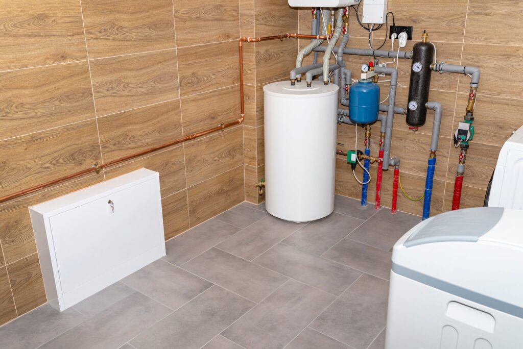 Residential water heater and plumbing system installed in Silver Spring